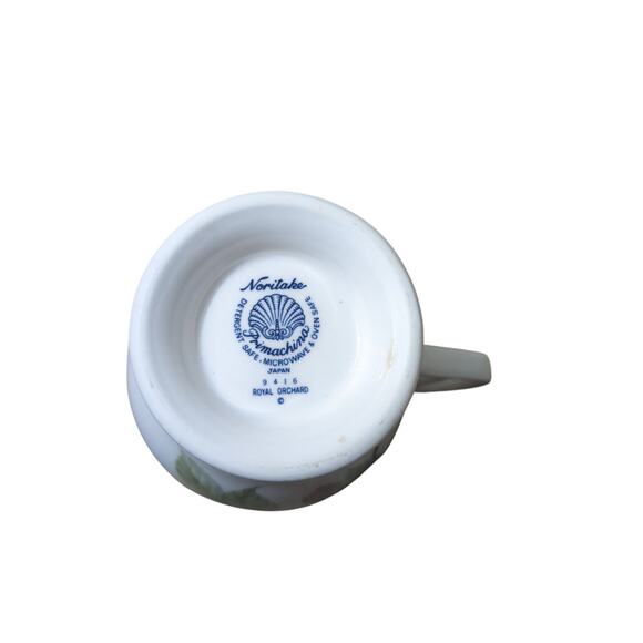 PERFECT NORITAKE ROYAL ORCHARD 9416 CREAM AND SUGAR BOWL WITH LID - Picture 4 of 11